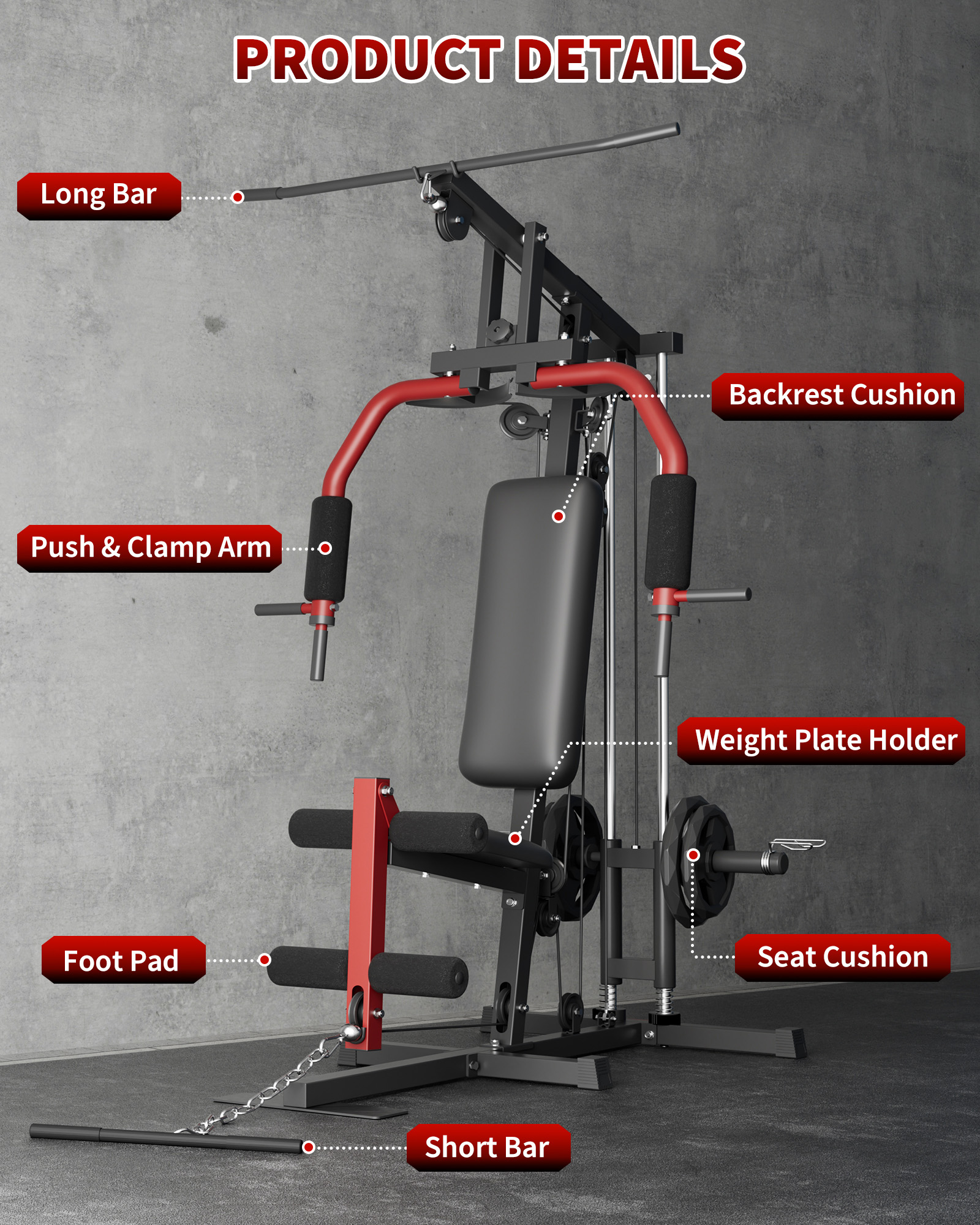 5-In-1 Multifunctional Home Gy – Sports Equipment Near Me Bewertung und Preis