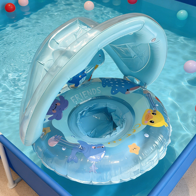 1Pcs Sunshade Swim Ring Inflat – Pull Buoy Swimming Bewertung und Preis