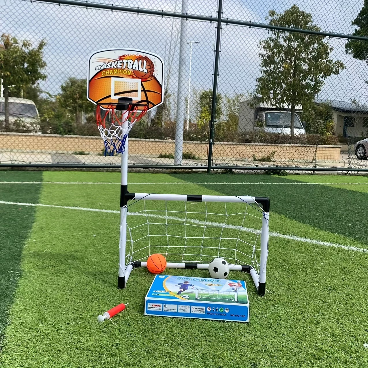 Large 2-in-1 Portable Plastic  – Sports Equipment 2 Year Old Bewertung und Preis