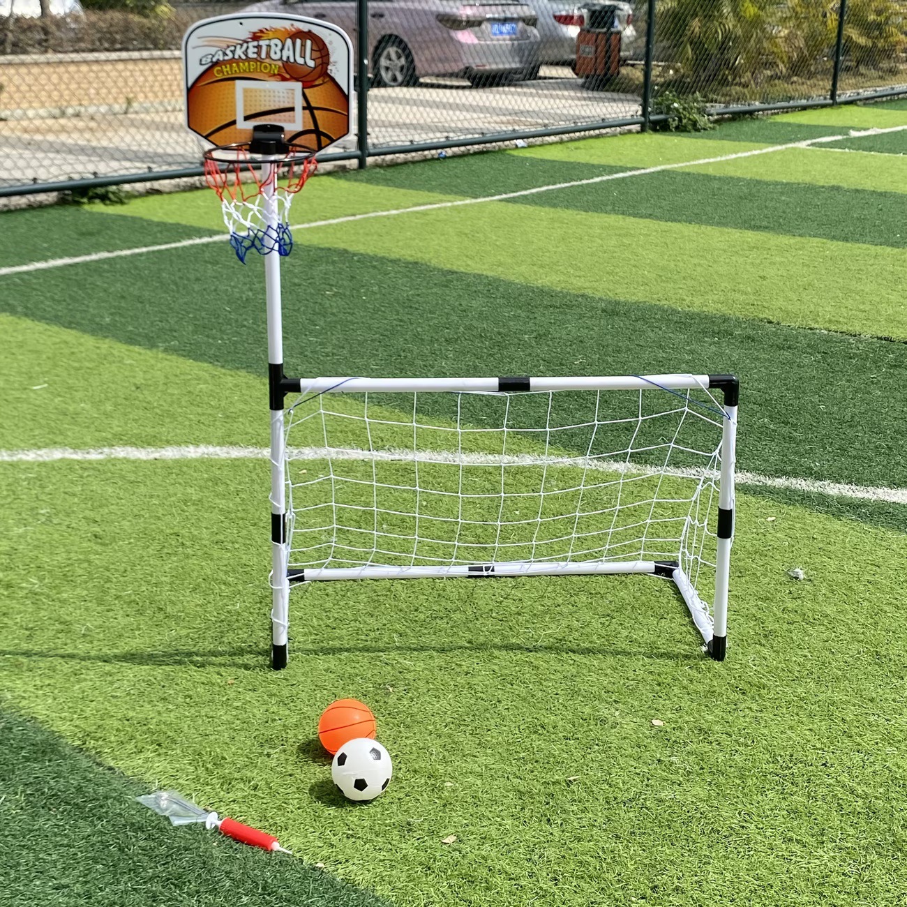 Large 2-in-1 Portable Plastic  – Sports Equipment 2 Year Old Bewertung und Preis