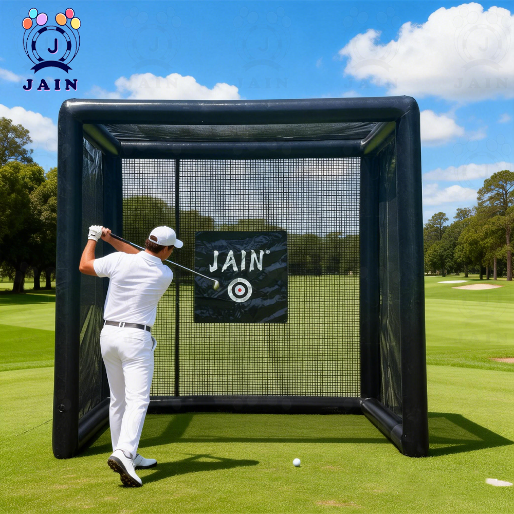Stock! PVC Inflatable Golf Sim – Sports Equipment Rental Bewertung und Preis