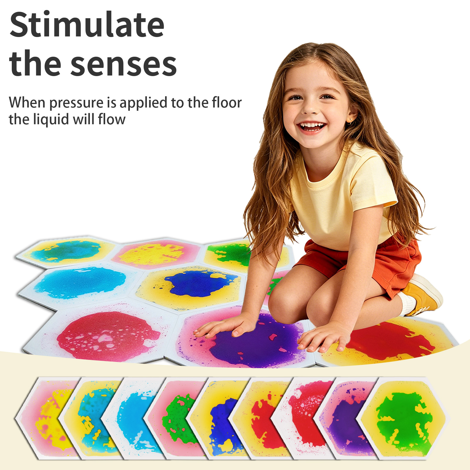 Thickened Hexagon Flowing Liqu – Sports Equipment 3 Year Old Bewertung und Preis