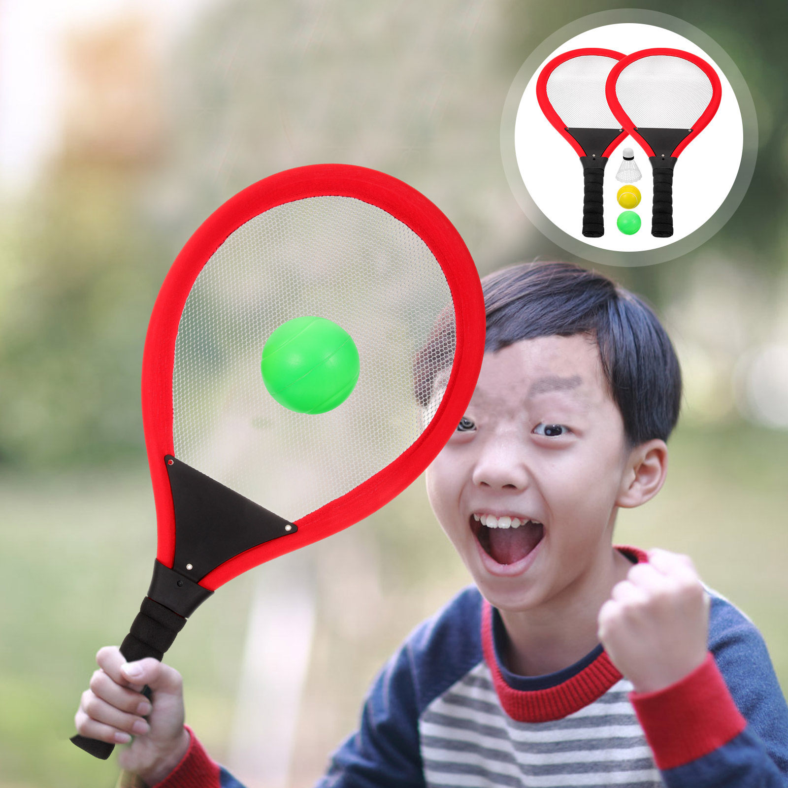 1Set Kids Badminton Racket Set – Sports Equipment You Hit Bewertung und Preis