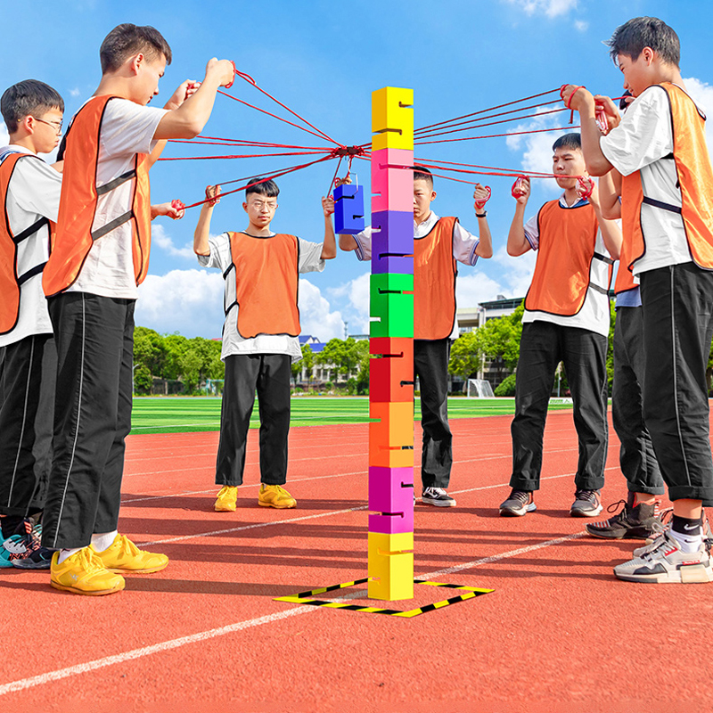 Teamwork Games Tower Building  – Sports Equipment Companies Bewertung und Preis