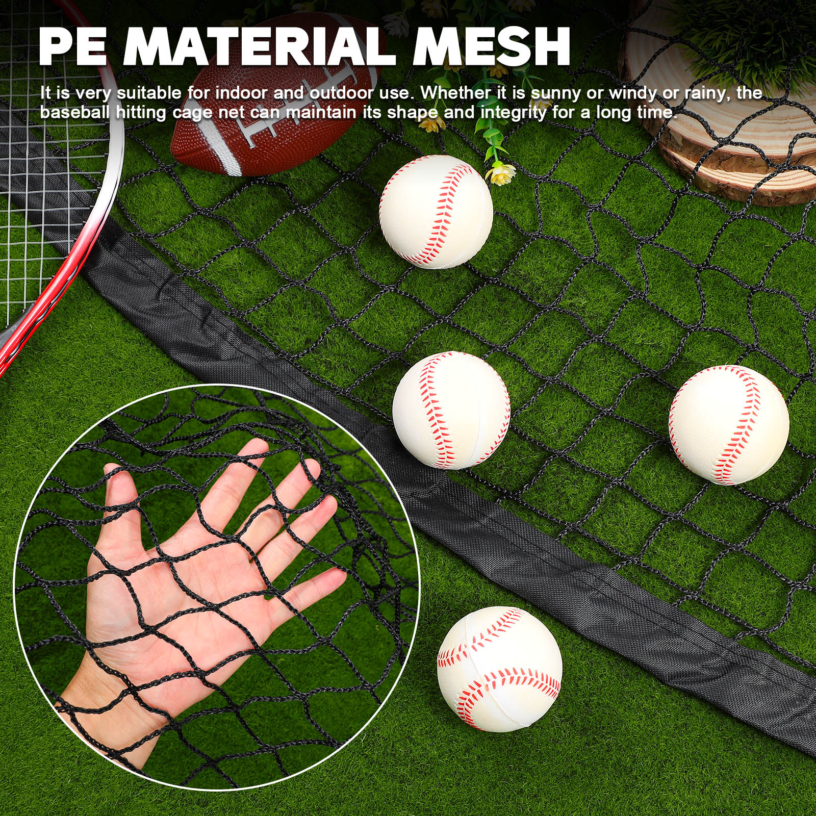 Baseball Batting Cage Net with – Sports Equipment You Hit Bewertung und Preis