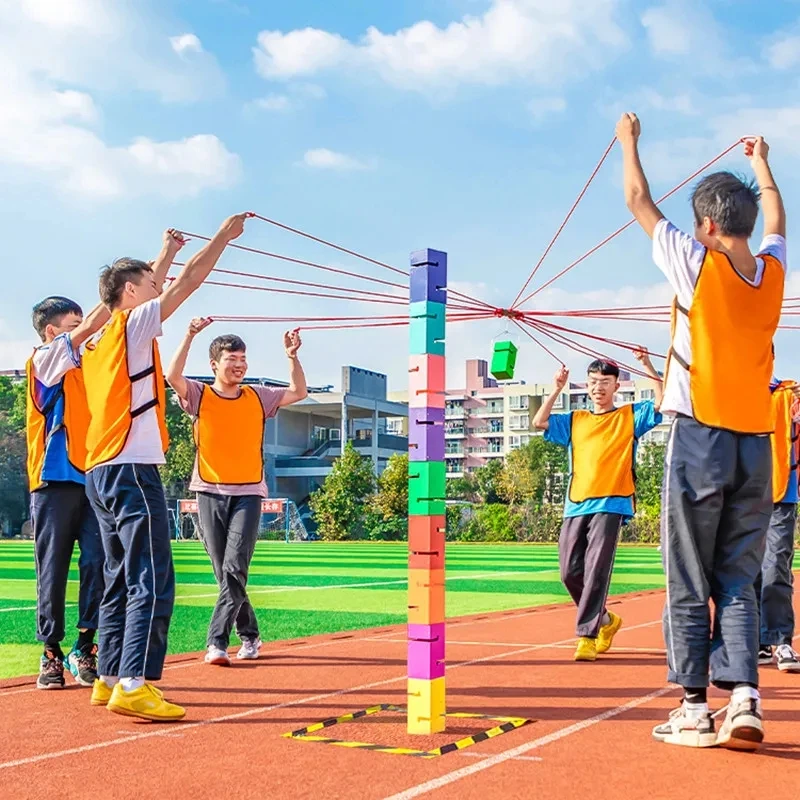 Teamwork Games Tower Building  – Sports Equipment Companies Bewertung und Preis