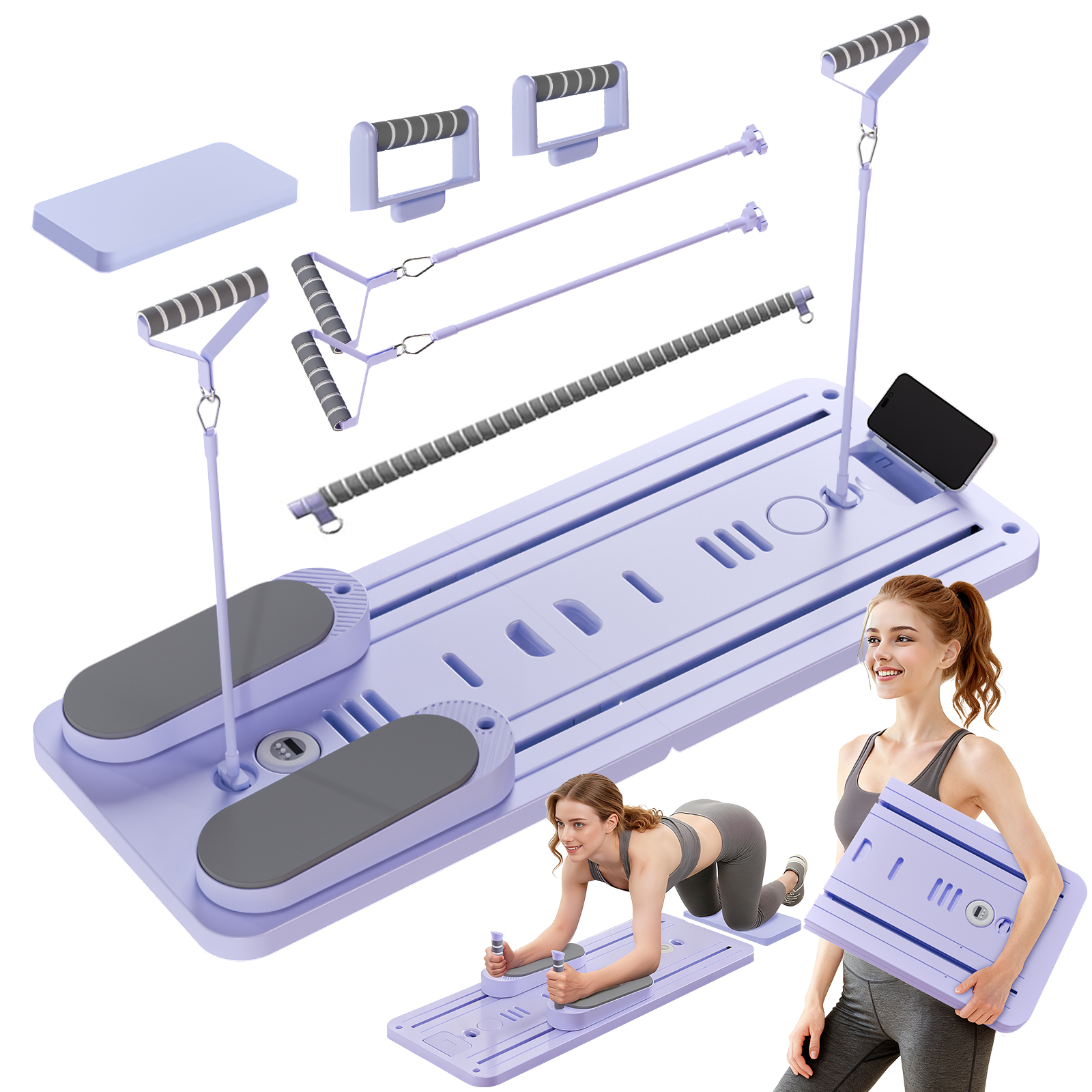 Foldable Pilates Bar Ab Board  – Sports Equipment Near Me Bewertung und Preis