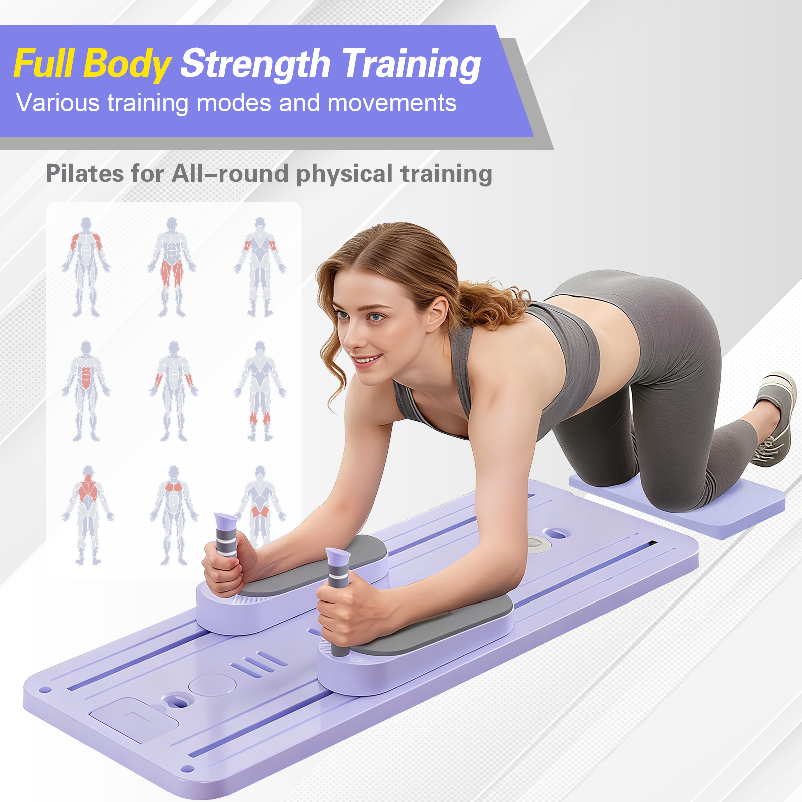 Foldable Pilates Bar Ab Board  – Sports Equipment Near Me Bewertung und Preis