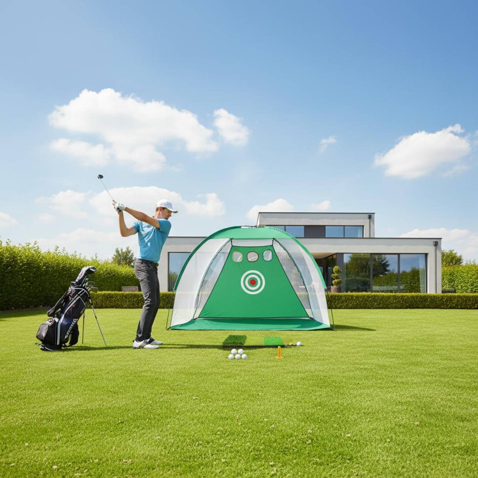 Golf Hitting Net Portable Golf – Sports Equipment You Hit Bewertung und Preis